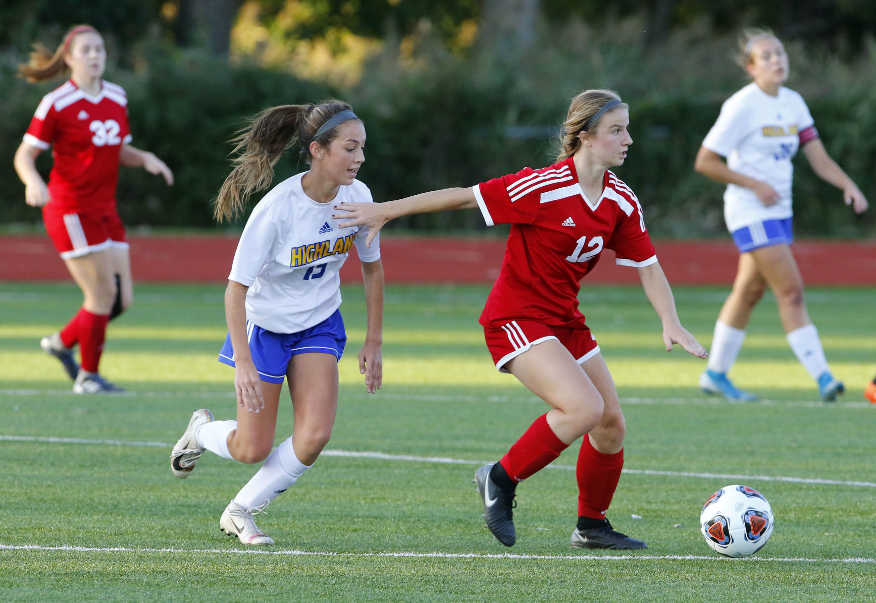 Gallery: 3A girls soccer sectional: Munster vs. Highland